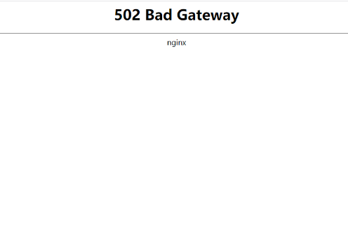 更新出现502操作截图 1